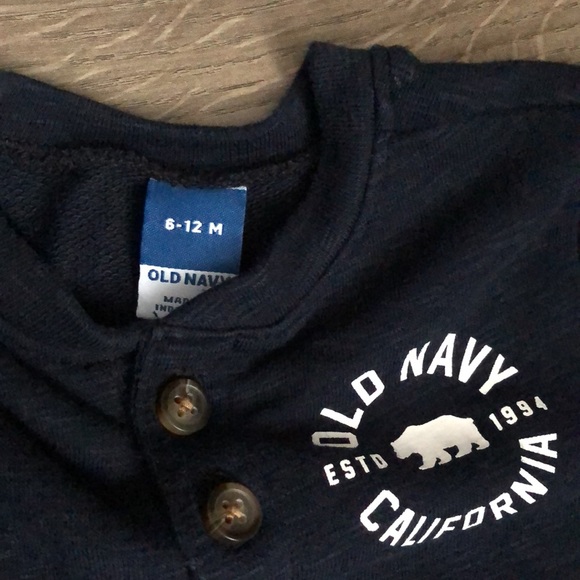 Old Navy Shorts Bodysuit 6-12months - Picture 2 of 5